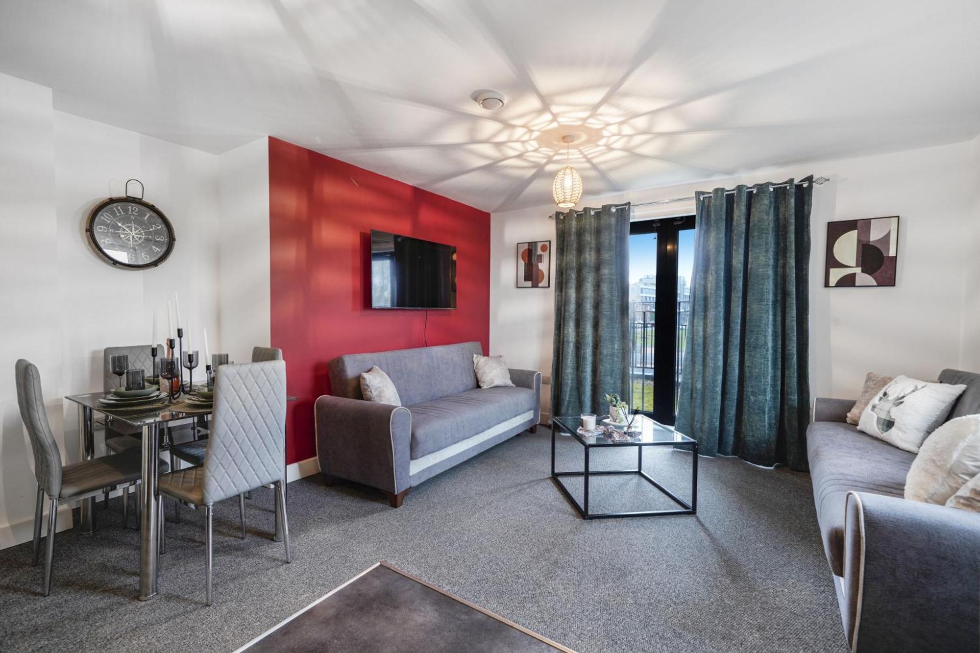 Modern Apartments With Free Parking Near Heathrow Colnbrook Eksteriør billede