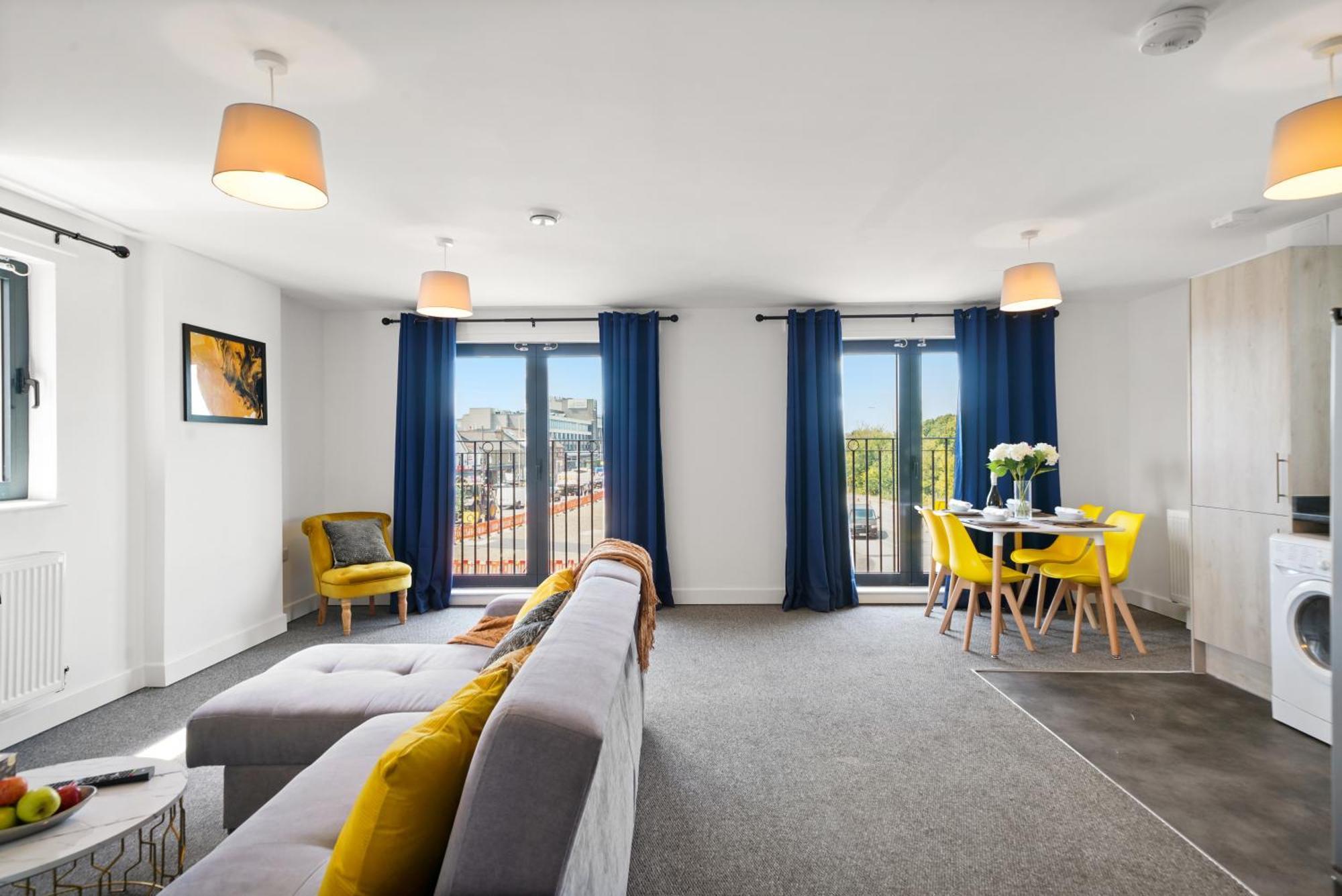 Modern Apartments With Free Parking Near Heathrow Colnbrook Eksteriør billede