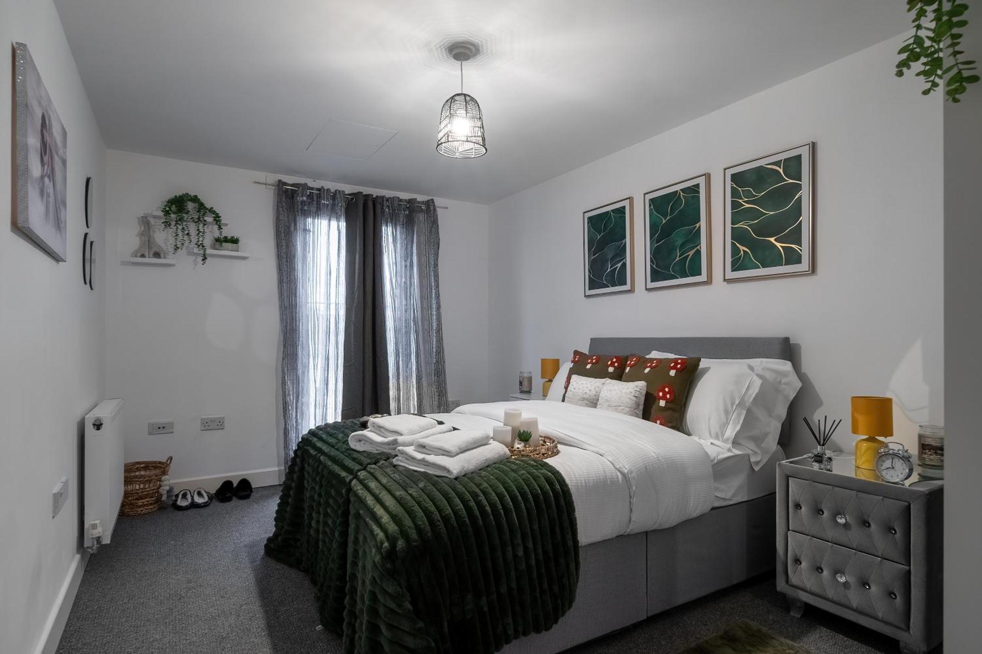 Modern Apartments With Free Parking Near Heathrow Colnbrook Eksteriør billede