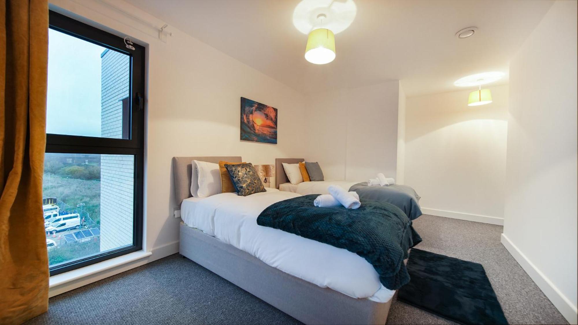 Modern Apartments With Free Parking Near Heathrow Colnbrook Eksteriør billede