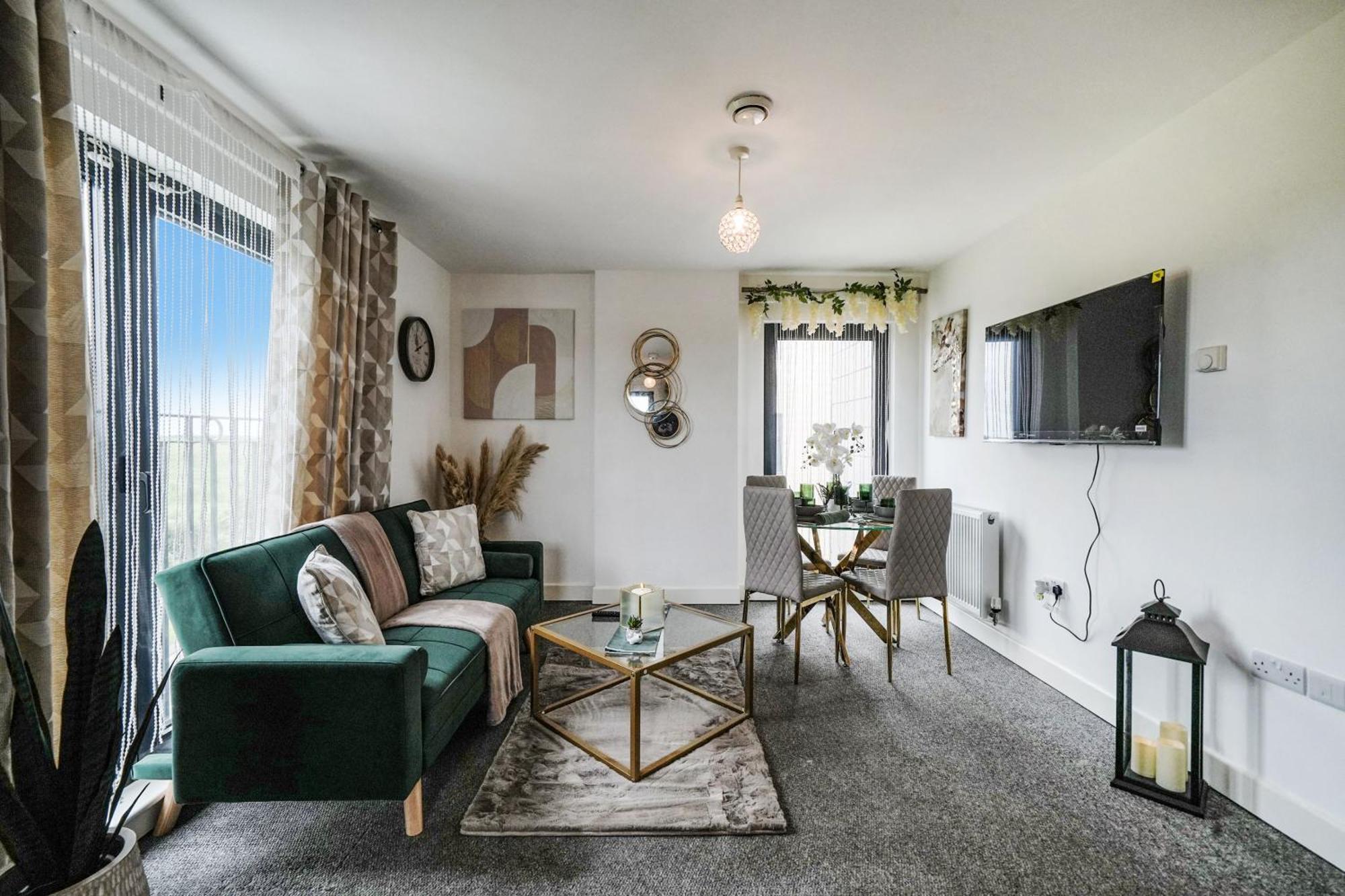 Modern Apartments With Free Parking Near Heathrow Colnbrook Eksteriør billede
